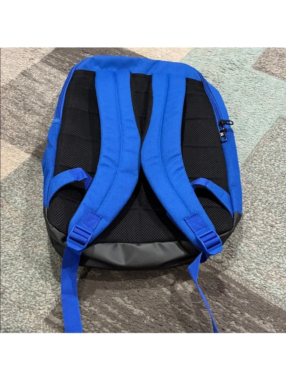 Nike Blue and Black Swoosh Backpack